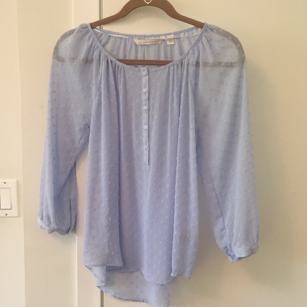 Lauren Conrad Sheer Blouse